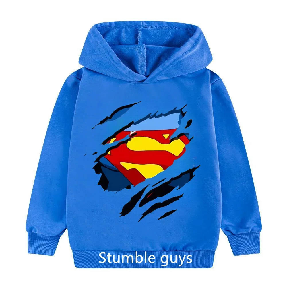 Marvel American Drama Around Batman Superman Around Children\'s Clothes Spring and Autumn Men and Women Hoodie