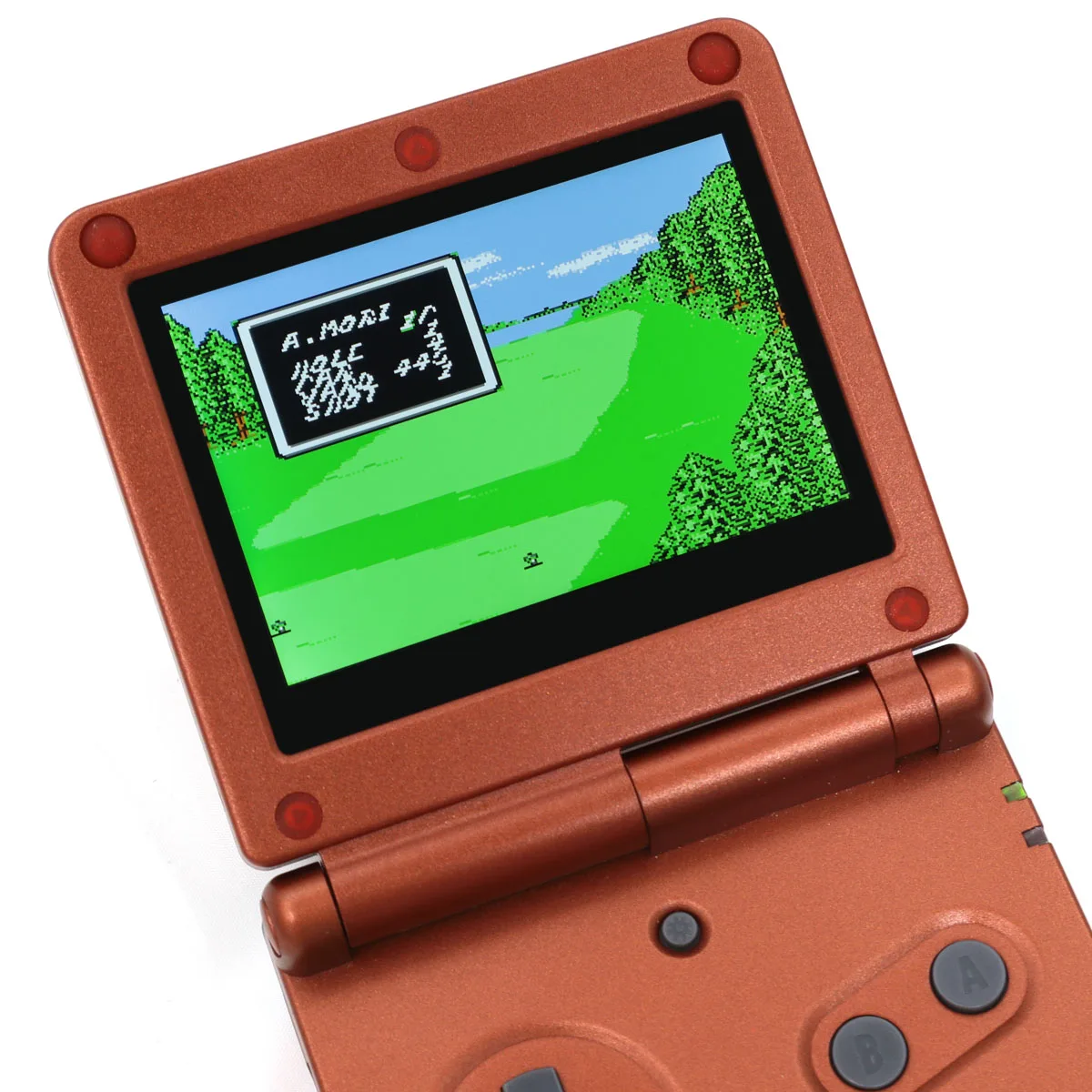 No Solder For GBA SP V2 IPS LCD Screen Backlight Backlit Color Model Kit For Game Boy Advance