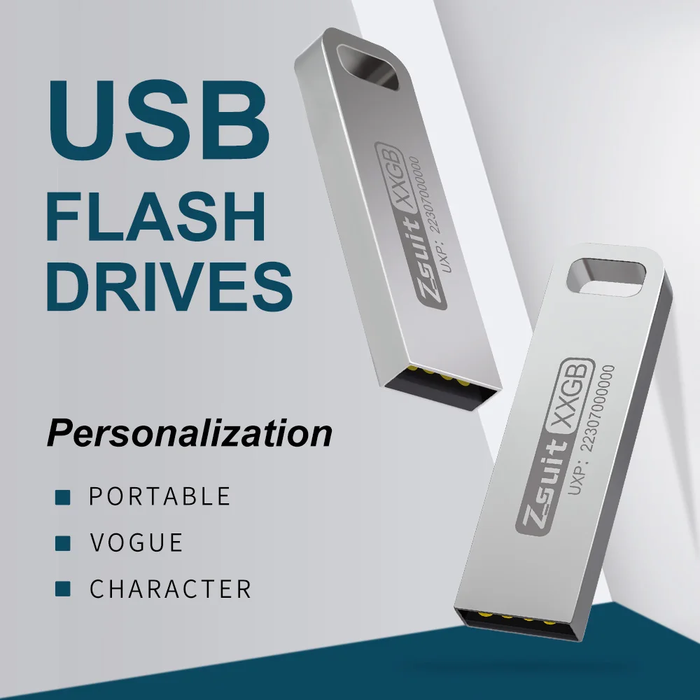 Imagem -03 - Zsuit Novo 10 Peças Flash Drives 64gb Memória Vara para Móvel 128gb Metal Usb Flash Drive 32gb 2.0 Pen Drive para tv Computador u Disco