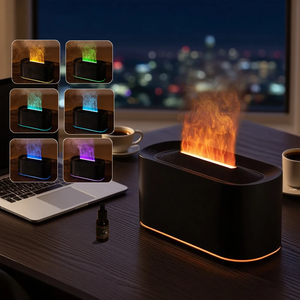 

Увлажнитель воздуха, ароматизатор, диффузор эфирных масел, автоматический увлажнитель воздуха для ароматерапии с RGB-подсветкой