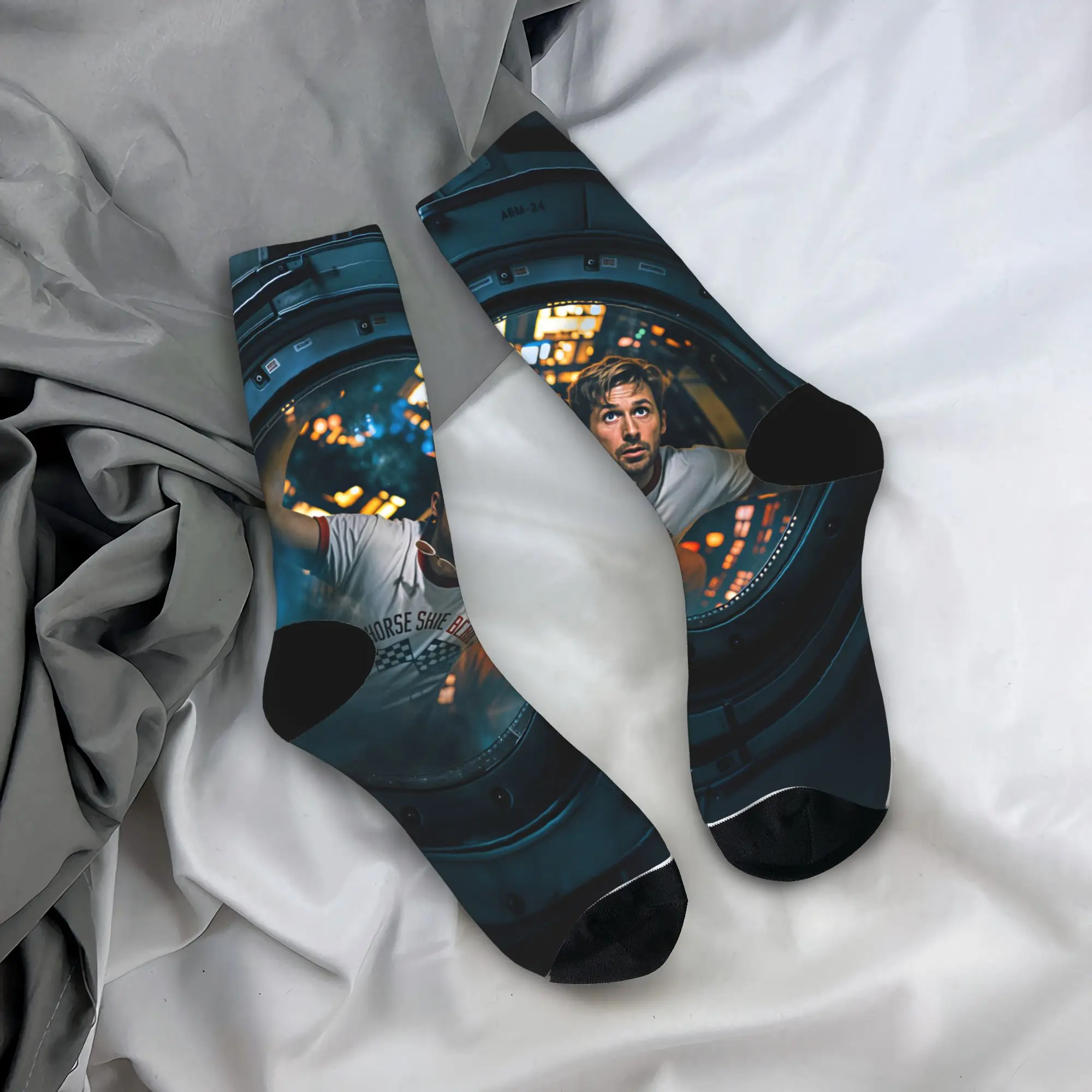 Project Hail Mary Socks  Non-Slip Stockings Couple Medium Soft Outdoor Socks Autumn Casual Design Socks