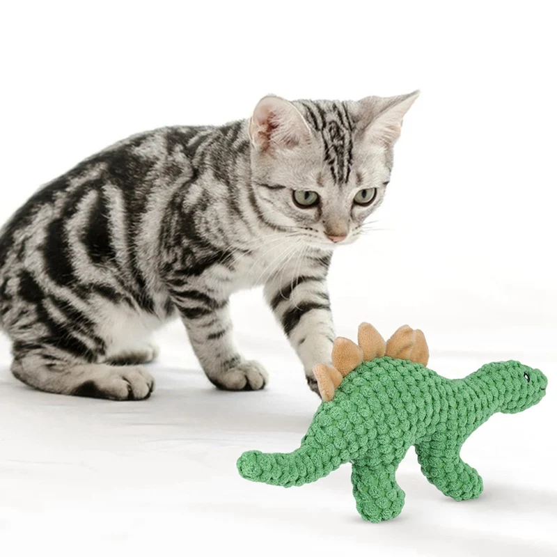 

1PCS Pet Funny Toys Dog Cotton Rope Dinosaur Animal Toy Bite Resistant Chew Toy Molar Teeth Cleaning for Cat Dog Accessories