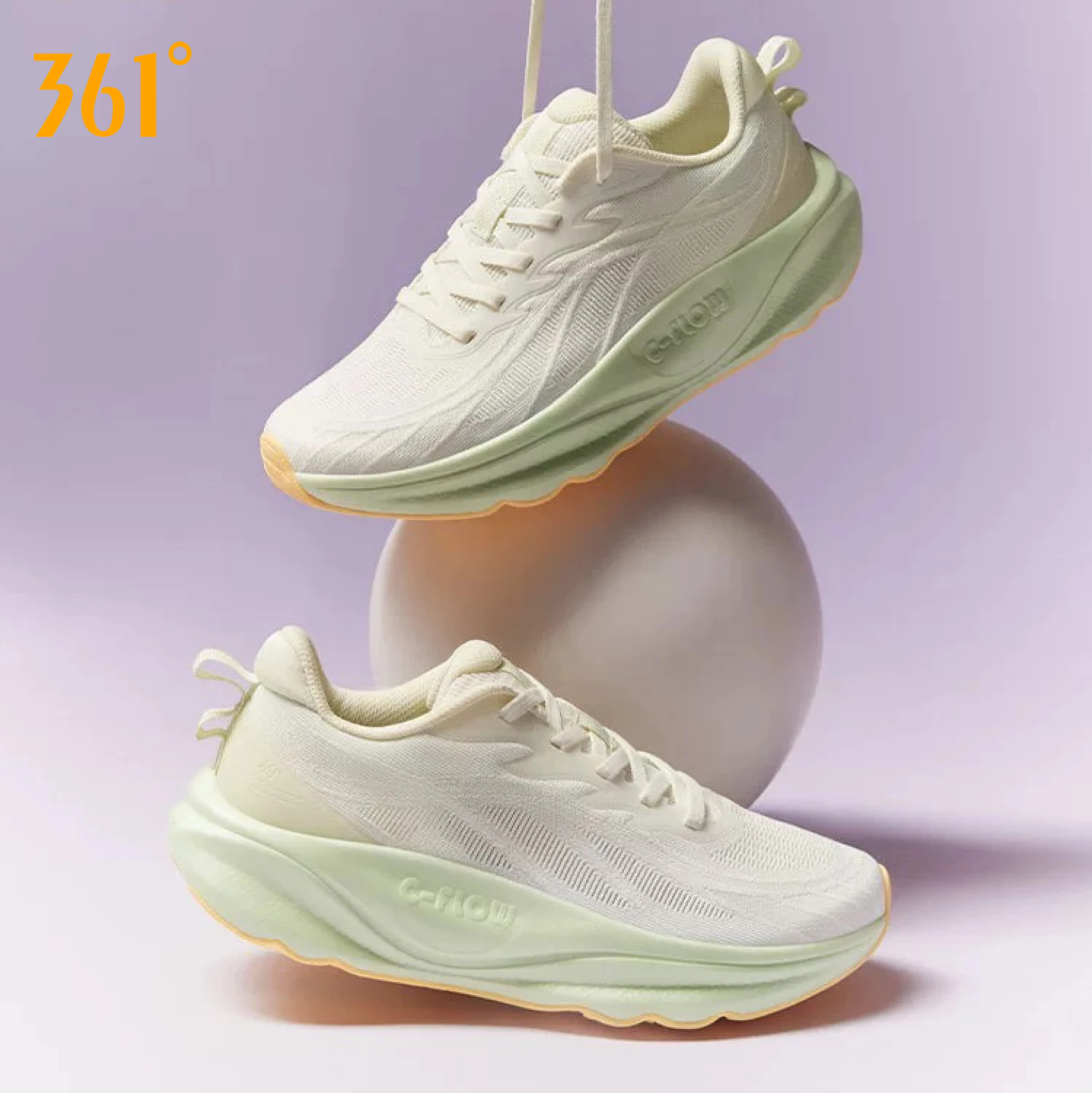 

361 Degrees Feiyuan 2.0 Women's Jogging Shoes Mesh Shock-Absorbing Comfortable Female Running Aerobic Exercise Sneaker 682612220