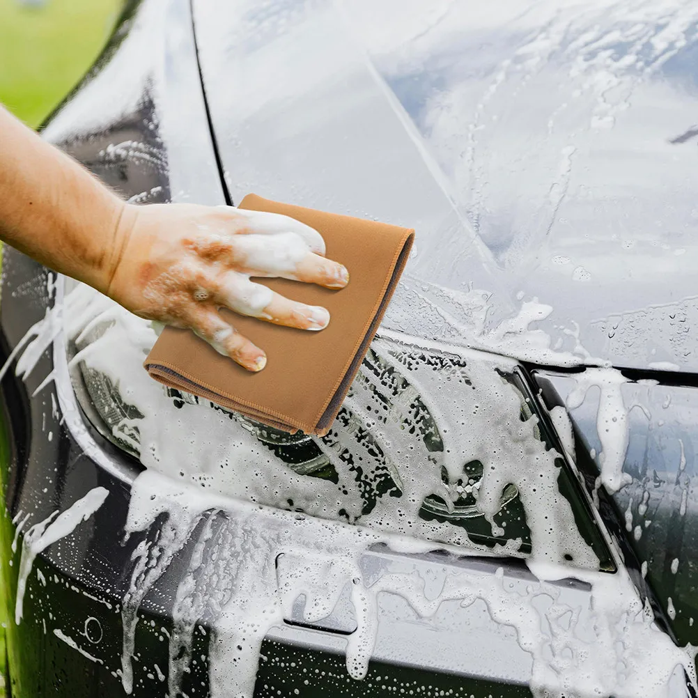 Dual-Sided High-Absorbency Car Wash Towel Made of Dense Microfiber for Gentle Paint Safe Drying and Multi-Use Cleaning Tasks