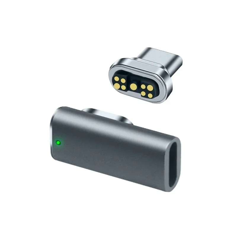 Adaptateur magnétique de type C pour MacPlePro Switch, connecteur Thunderbolt 3 PD, charge rapide 100W, convertisseur 40Gbp/s, 9 broches