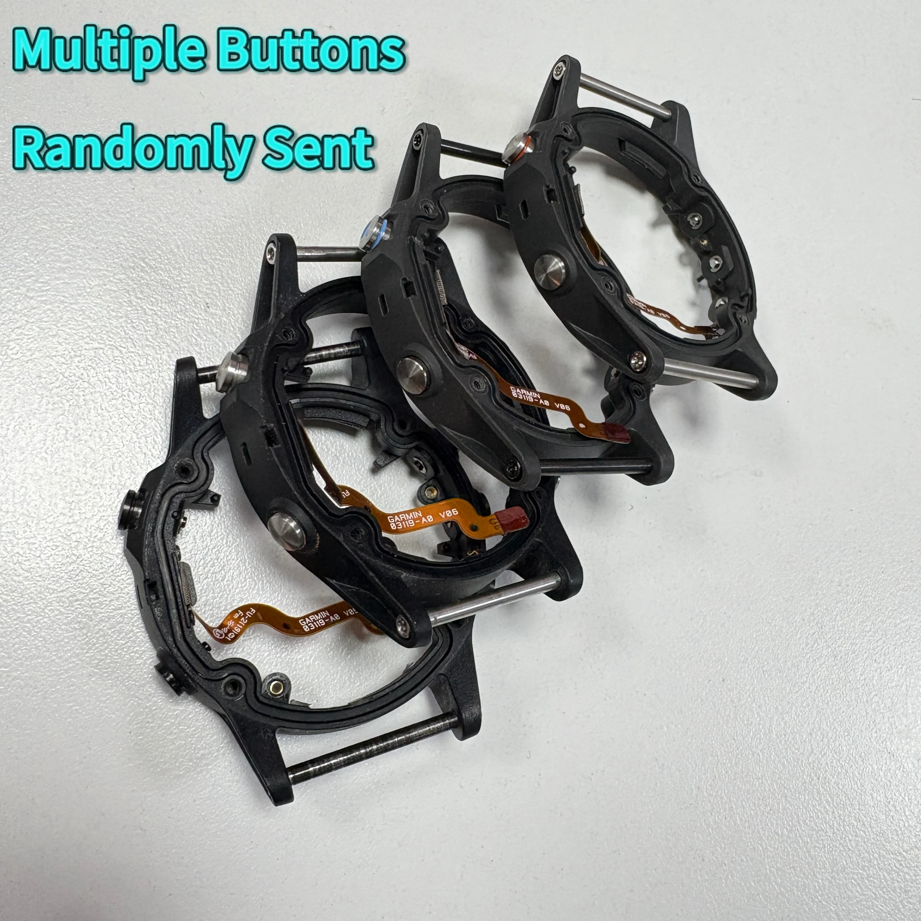 

Средняя рамка для Garmin Fenix 5 Fenix 5 Sapphire с кнопками, пластиковая рамка для ремонта (отправка случайным образом)