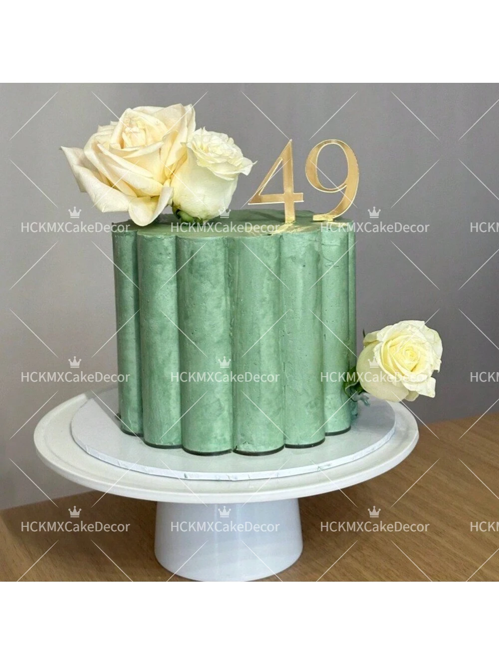 10 Stück/1 Set Gold Silber Acryl Nummer 0-9 Tortendekoration für Geburtstag Hochzeit Jubiläum Party Kuchen-Deko Zubehör – Detail 3