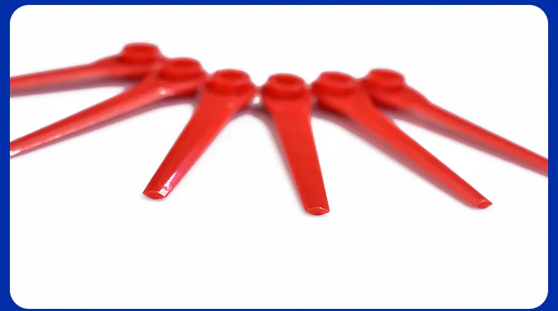 50 Stück Garten-Rasentrimmer-Ersatzklingen aus Kunststoff für Gardena Rasentrimmer EasyCut Li-18/23R 9823 9825 9820 9821 – Detail 7