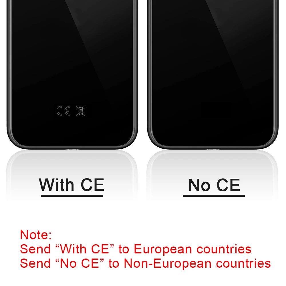 아이폰 8 플러스용 후면 유리 패널 배터리 커버, 후면 문짝 하우징 케이스 교체 부품, 3M 테이프 포함, 큰 구멍