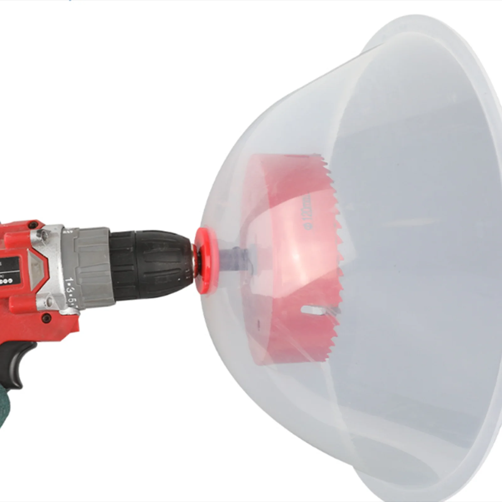 Hand Tools Accessories EVA Drill Dust Cover Dustproof Bowl Hole Saws Collector for Home Renovation and Maintenance