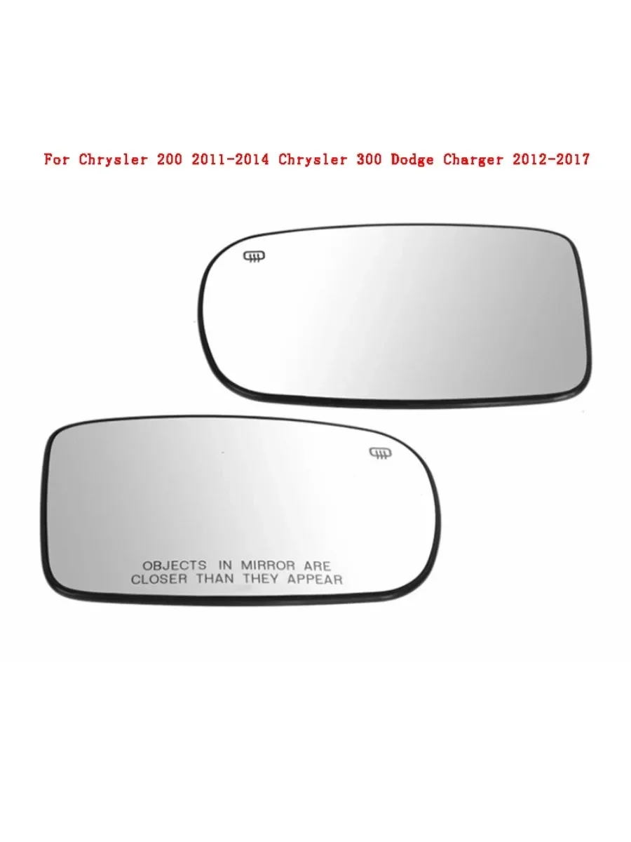 

Auto Left Right Heated Rear Mirror Glass for Chrysler 200 2011-2014 Chrysler 300 Dodge Charger 2012-2017 68101147AA 68101146AA