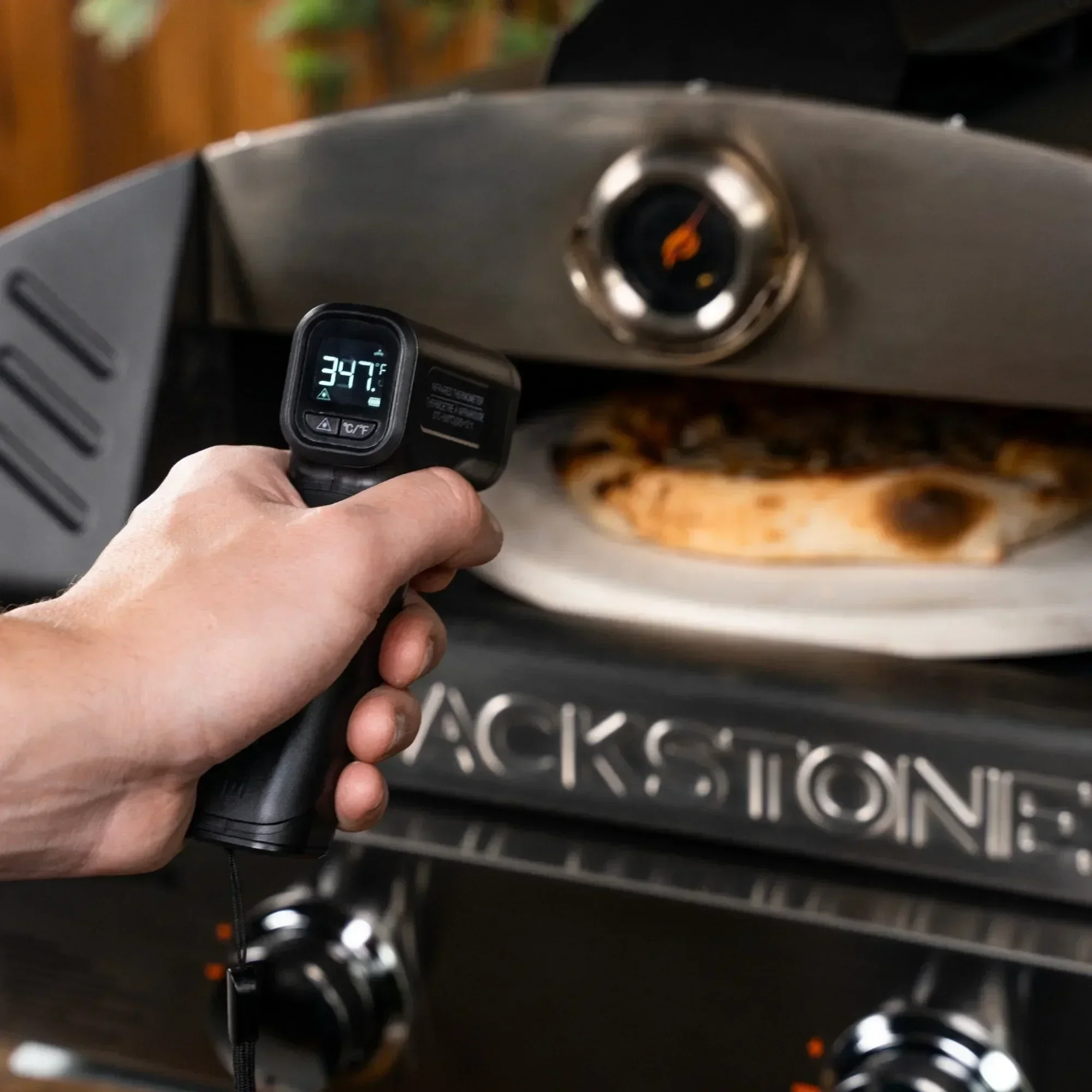 Infrared No Touch Laser Temperature Gun with LCD Display,Low-battery indicator and 30-second auto-off feature