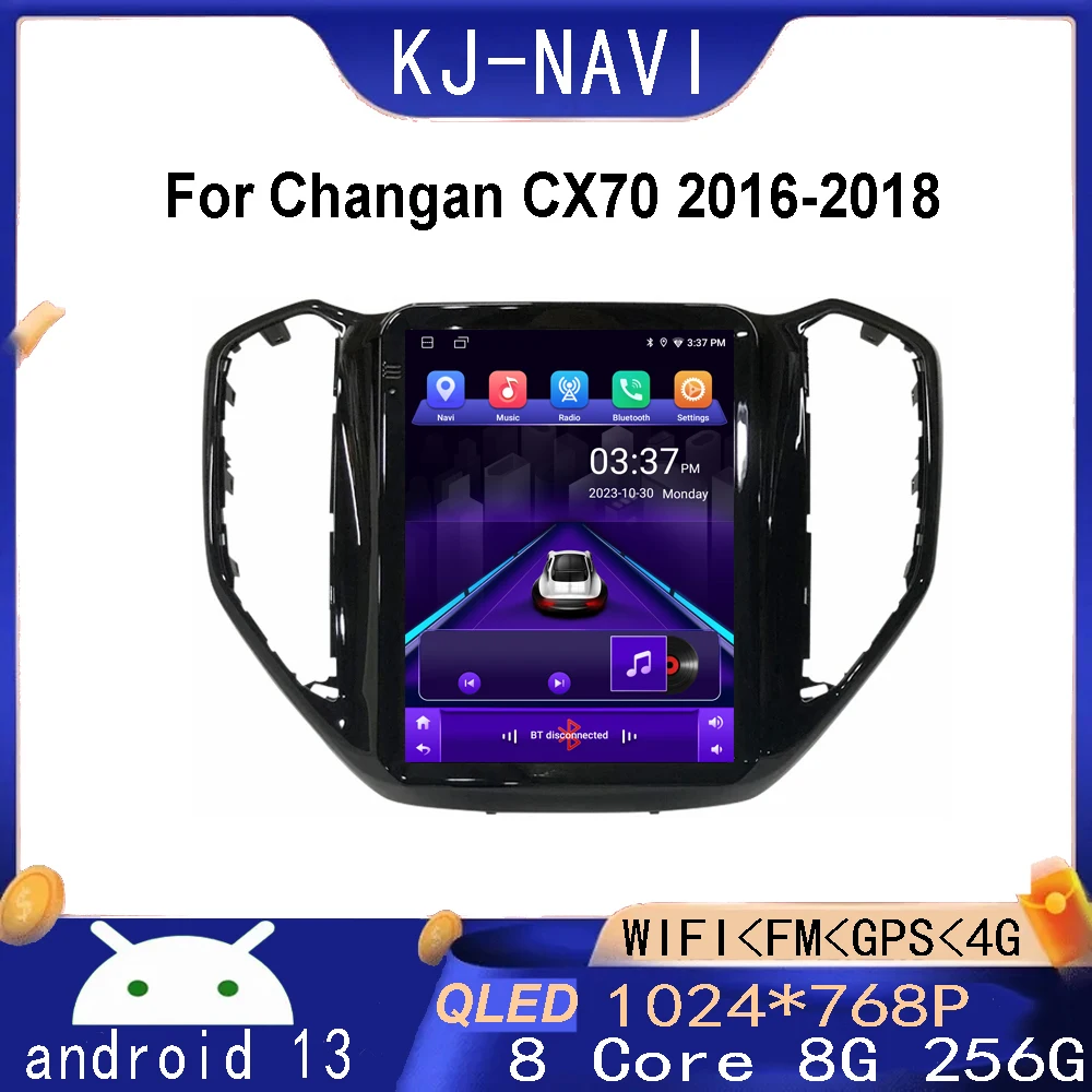 

Автомагнитола 9,7 дюймов для Changan CX70 2016-2018 android 13, мультимедийный видеоплеер, навигация, стерео, GPS, 4G, BT, Wi-Fi, стерео, QLED