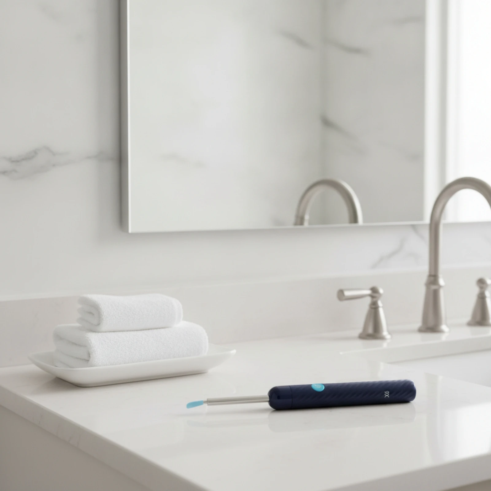 カメラ付き耳垢除去ツール 広角耳掃除キット ピンセット付き - Home Bathroom Cleaning Kit のレビューと価格