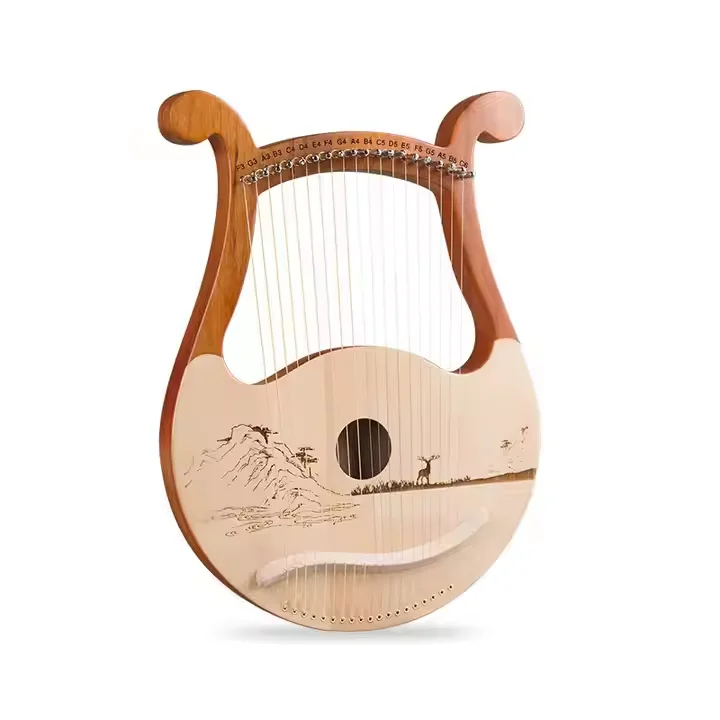 

Party 19 Stringed Lyra Easy Harp Other Musical Instruments For Beginners To Learn And Portable