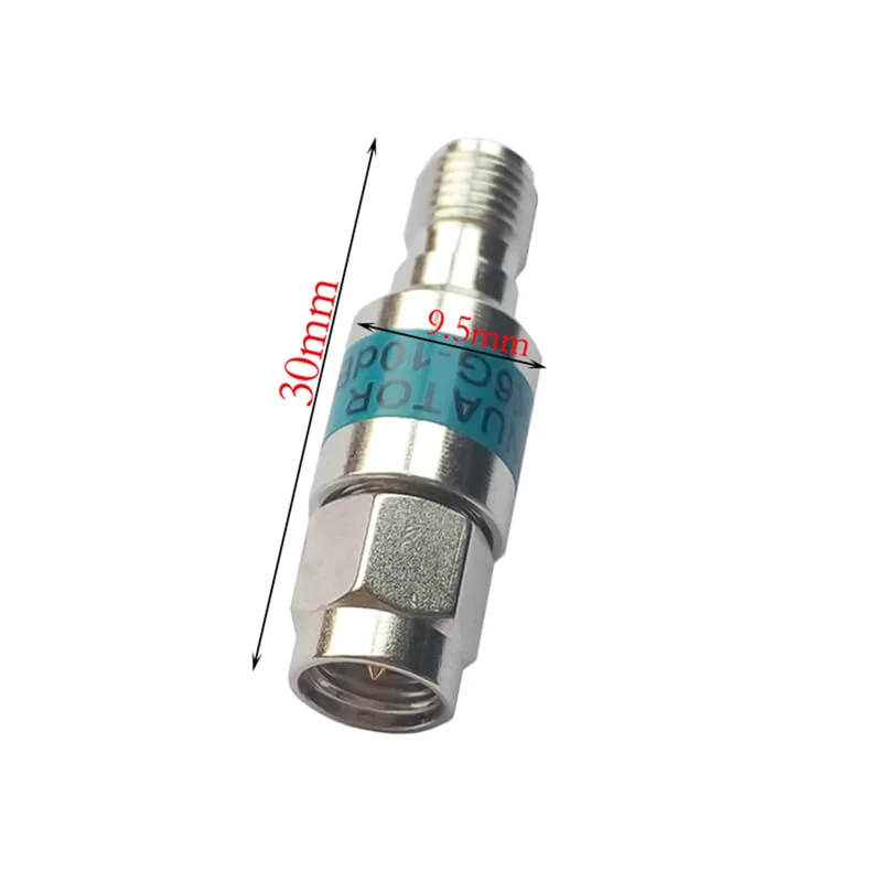 AAAEL-2W SMA RF Attenuator DC-6Ghz SMA Male To Female Connector 50Ohm Coaxial For Telecommunications