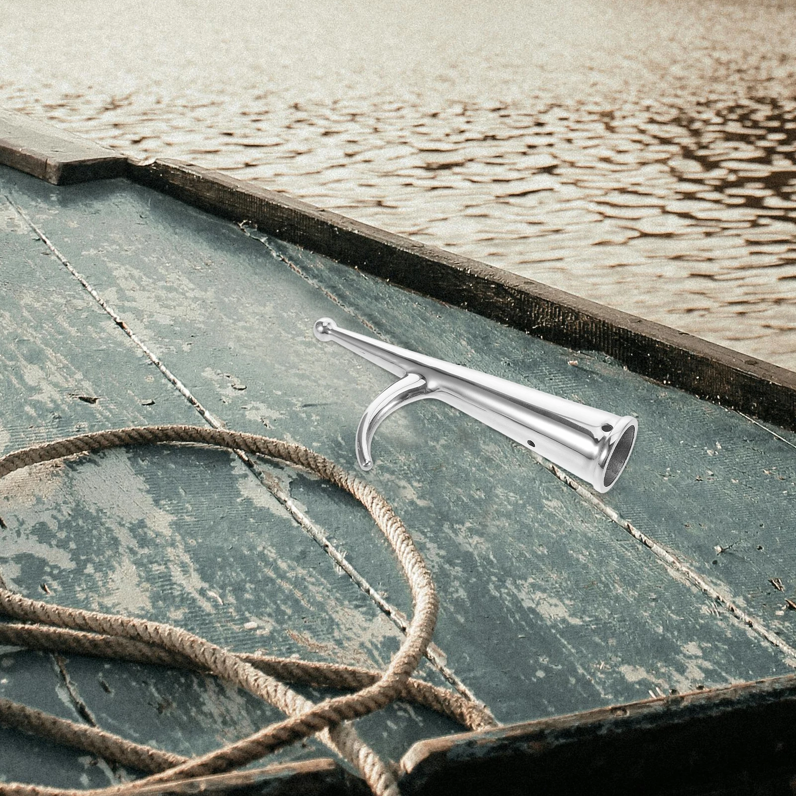 Boat Hook Stainless Steel Yacht Dock Anchor Accessories Dock Attachment Replacement Kayak Yacht Boat Hook Anchor Hardware