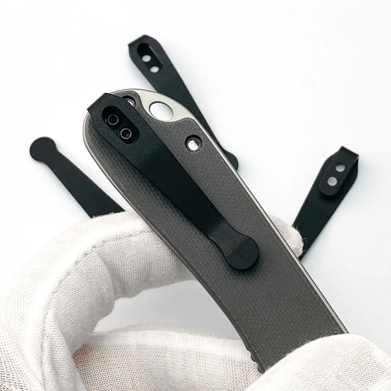 Titanium Alloy Pocket Knife Clip, Waist Clip, Back Clip for CIVIVI C907 Knives with Screw