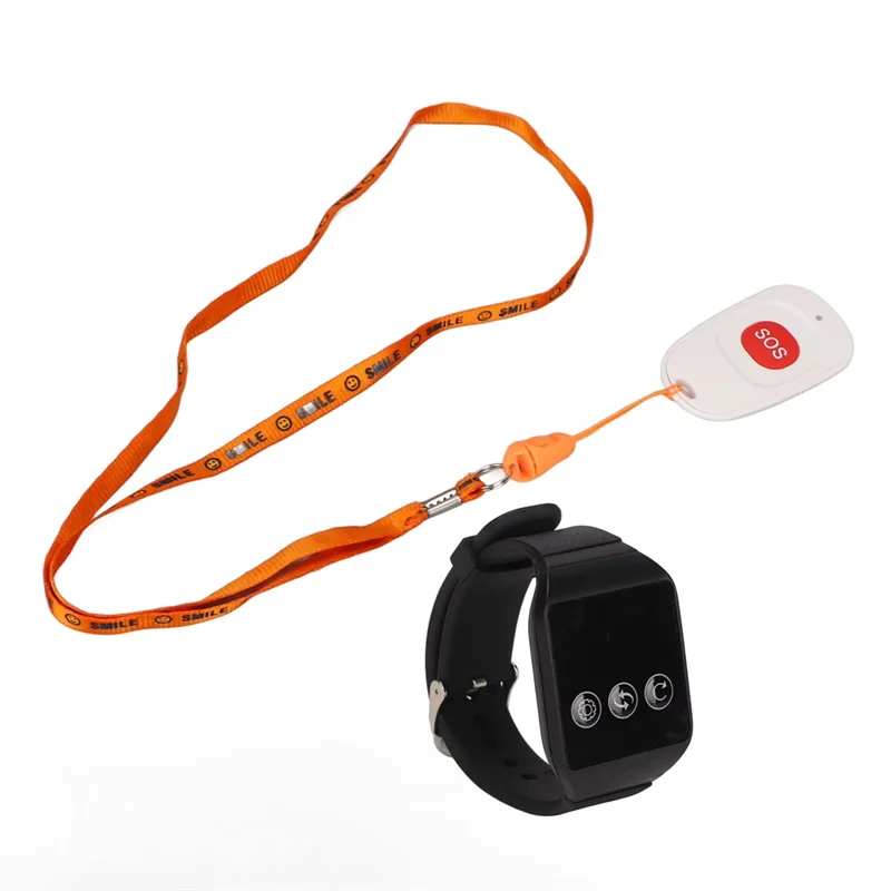 B04C-Nurse Alert System Wireless Caregiver Pager SOS Portable Remote Waterproof Stable Signal