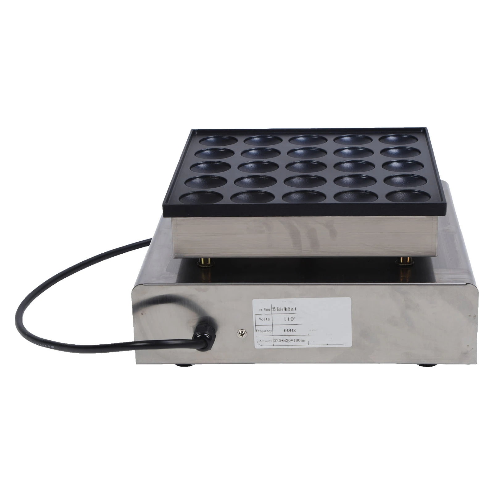 Waffle Maker Electric Pancake Baking Pan 950W Waffle Baking Pan Stainless Steel Iron Waffle Mold Kitchen Cooking Tools 50-300 ℃