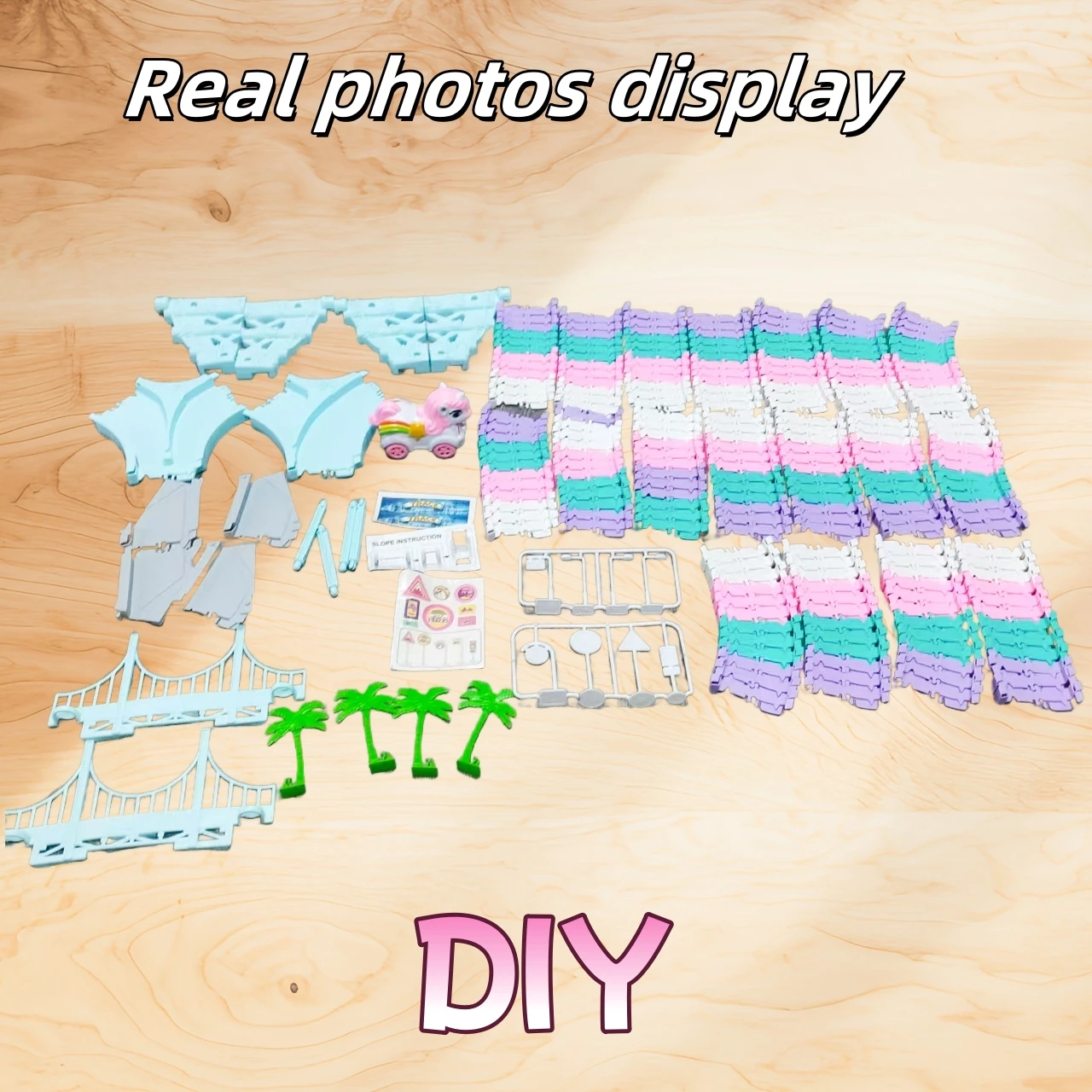 Nowa Elektryczna Kolejka Zabawka dla Dzieci Dinozaur Rekin Jednorożec Kolejka Pociąg na Szynach Droga Panshan Mała Kolejka na Szynach