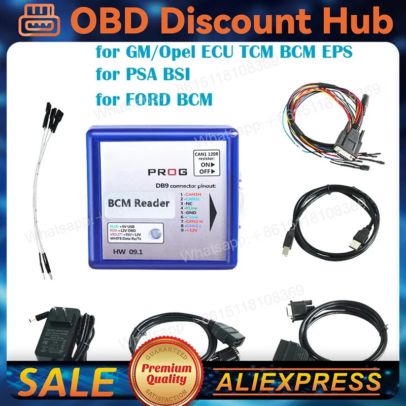 ECUHELP IO PROG Full Version ECU Programmer with BSI PSA IO Terminal New License Added Ford GM Opel Reading Tool