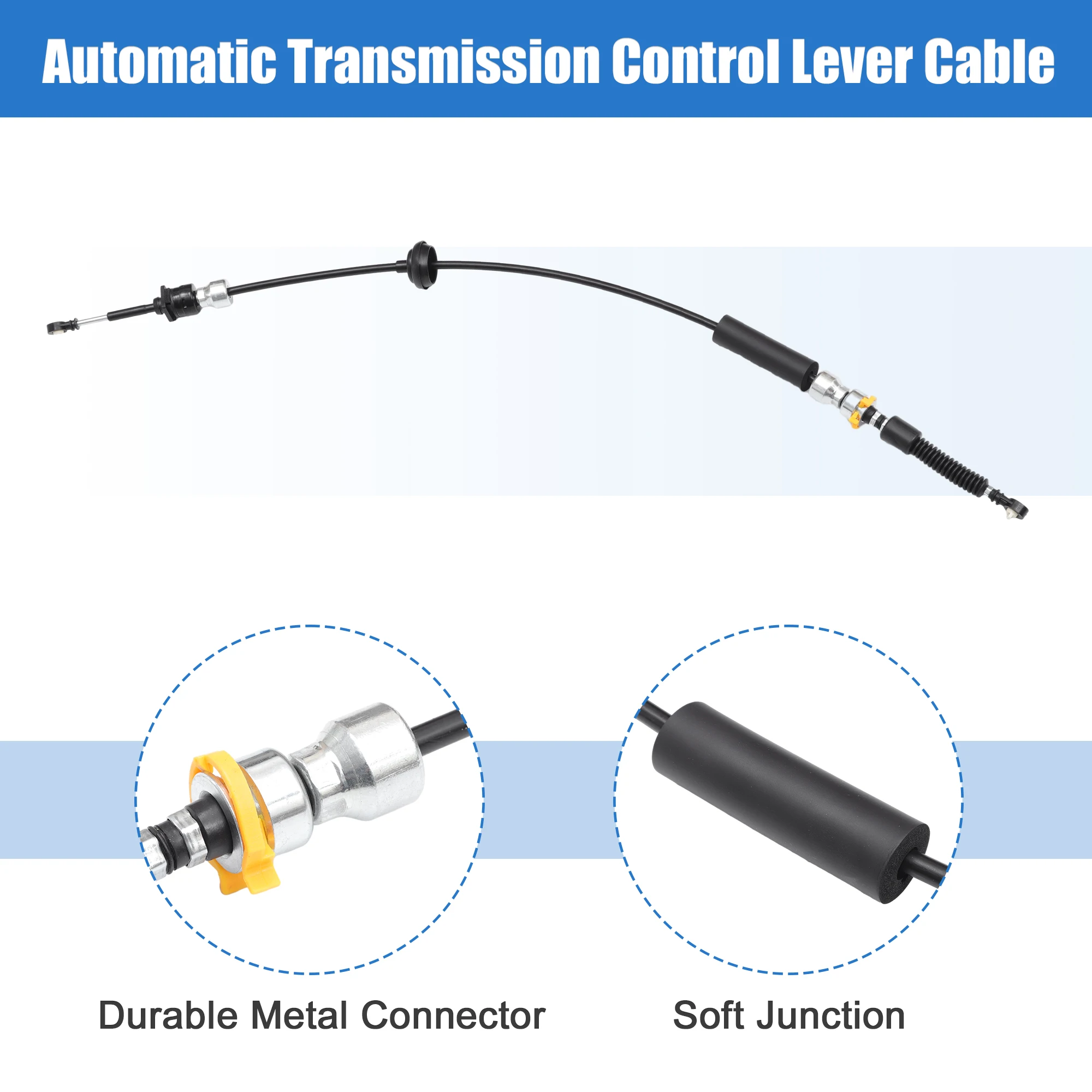 X Autohaux 1 Pcs Transfer Case Shift Cable Replace For Jeep Wrangler 3.8L V6 2007 2008 2009 2010 2011 52060462AD