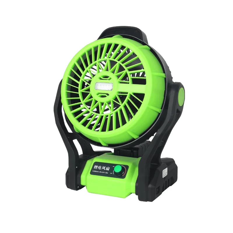 Rechargeable lithium battery outdoor fan camping fishing site powerful high power dormitory small super long battery life