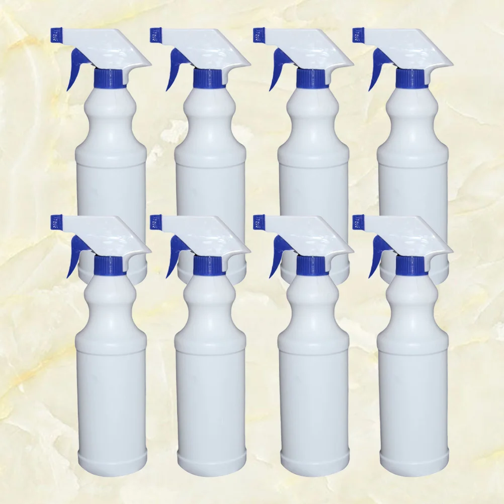 

8Pcs Spray Bottles Portable Travel Size Empty Multifunctional Plastic Leakproof Perfume Makeup Water Dispenser Blue