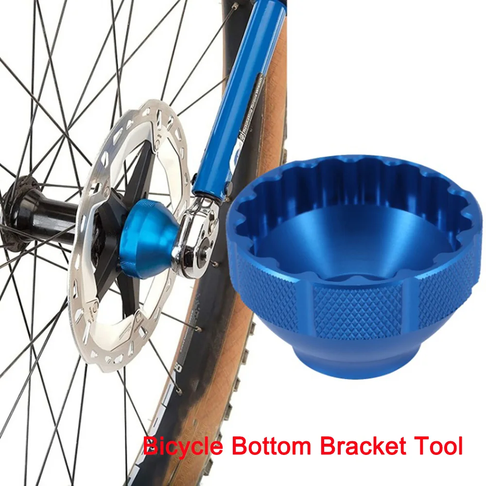 

Bicycle Bottom Bracket Tool 16-Notch 44mm Tool Compatible with BBT-69.2 Slot Bottom Support Tool