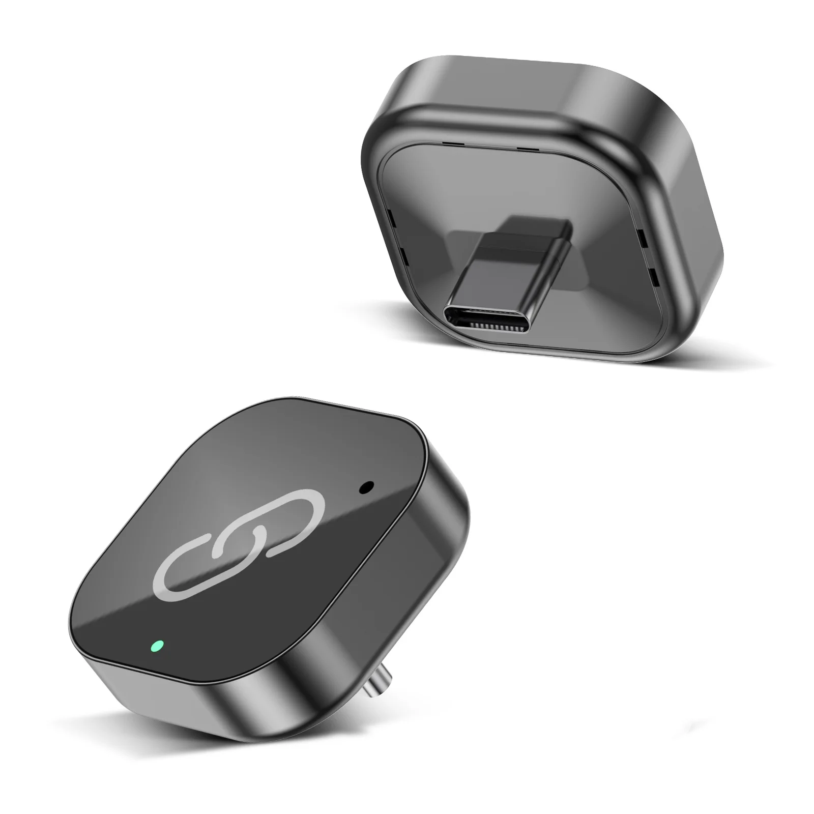 (Type-C) CarPlay sans fil Apapter USB C/Android Auto USB C pour convertit filaire en sans fil, Plug & Play, Dongle carplay 2 en 1 nouveau