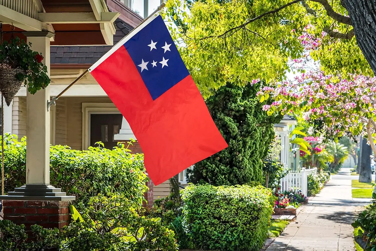 90X150cm WS WSM SAMOA Flag for Decoration