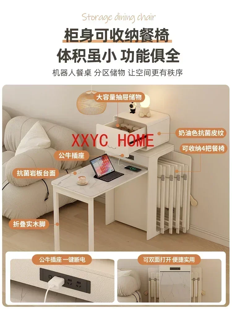 French Folding Dining Table Home Creative Robot