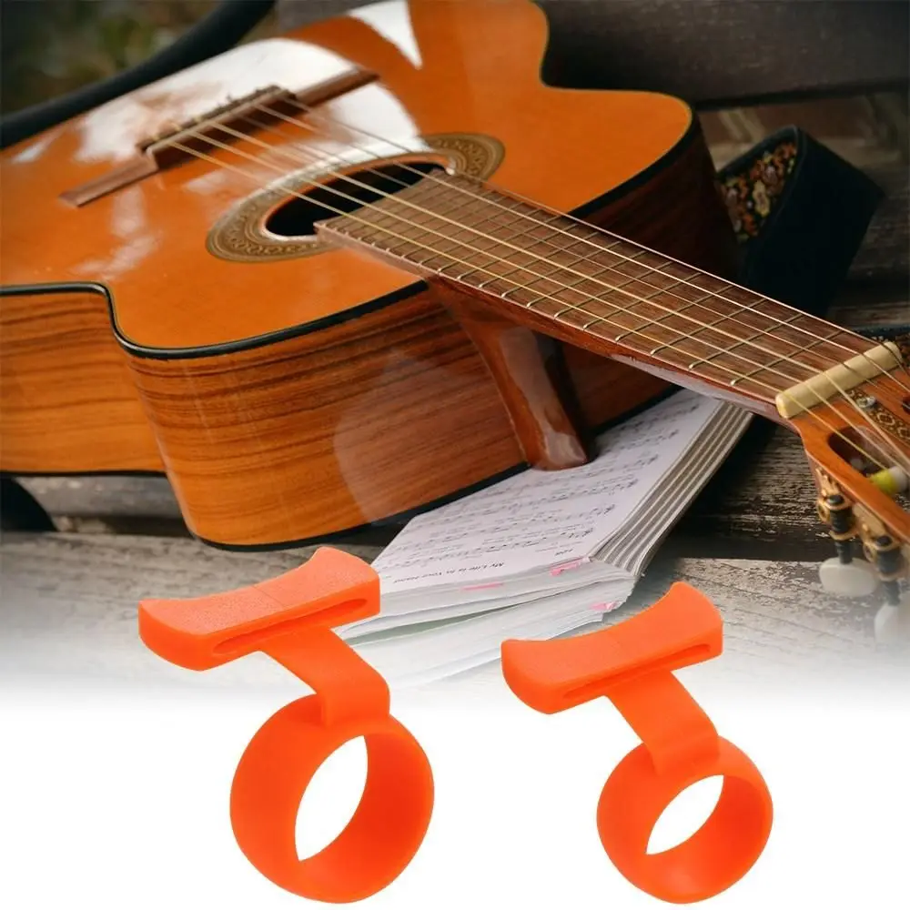 Supporto per plettri in TGuitar copertura per le dita copertura per chitarra acustica Folk artefatto ausiliario copertura antiscivolo per chitarra elettrica