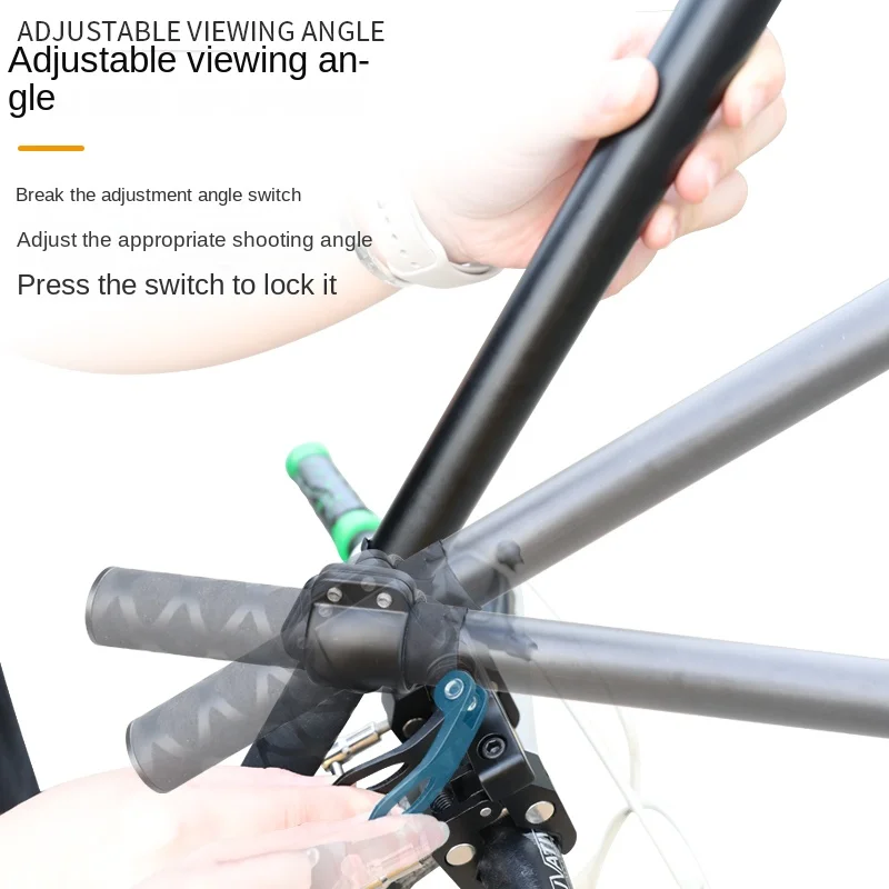 for Insta360 X4 X3 X2 Bicycle Bracket Accessories with Invisible Selfie Stick Holder Handlebar Mount Stand Accessory