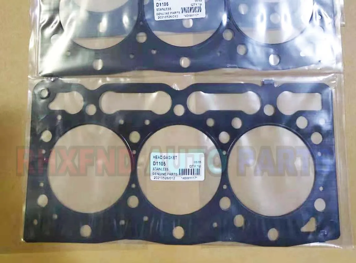 

Metal type 16261-03310 D1105 Cylinder Head Gasket for Kubota Engine