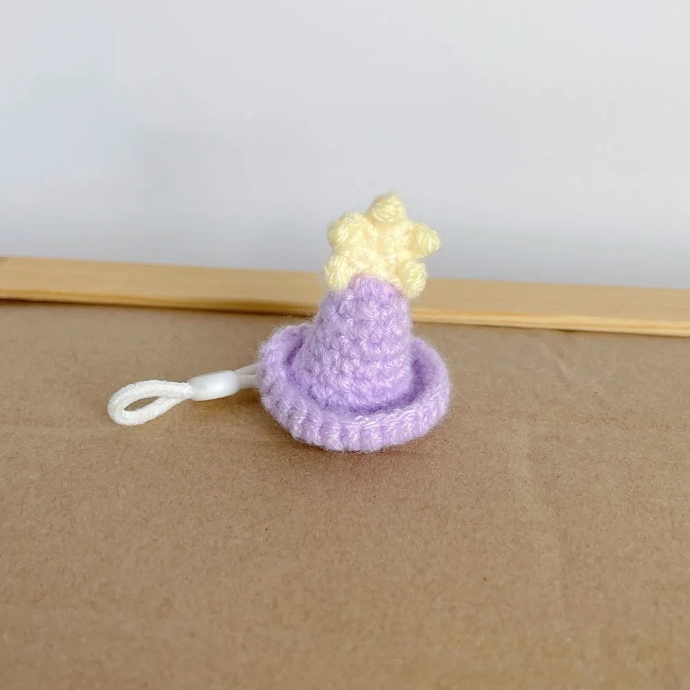 Novelty Adjustable Handmade Knitted Hat Miniature Soft Small Animal Hat Pet Decoration Hat Small Pet