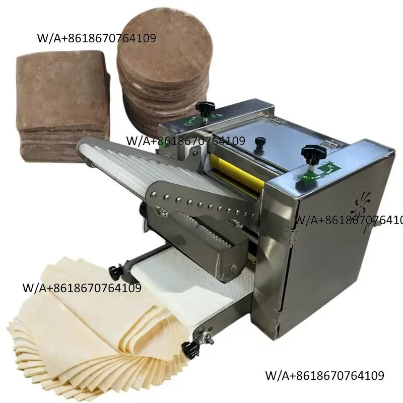 Multi Function Dumpling Wrapper Making Machine Pita Bread Forming Chapati Making Machine Pancake Electric Roti Maker Machine
