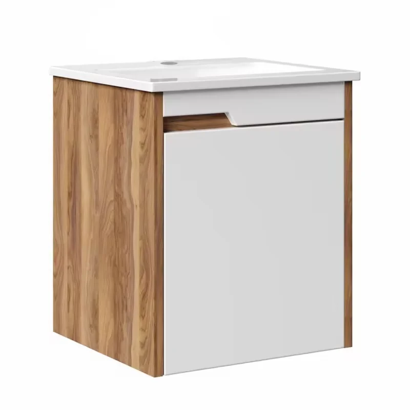 Modern Bathroom Vanity Cabinets with Sink and Toilet 24 Inch Wall Cabinet Chinese Vanitypromote sales