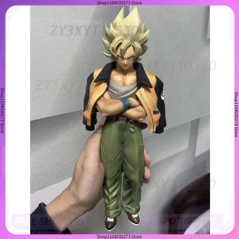 

Dragon Ball Z Super Saiyan Son Goku Figure 30cm Large Scale Anime Statue Collectible Toy Desk Decor Gift For Anime Collectors