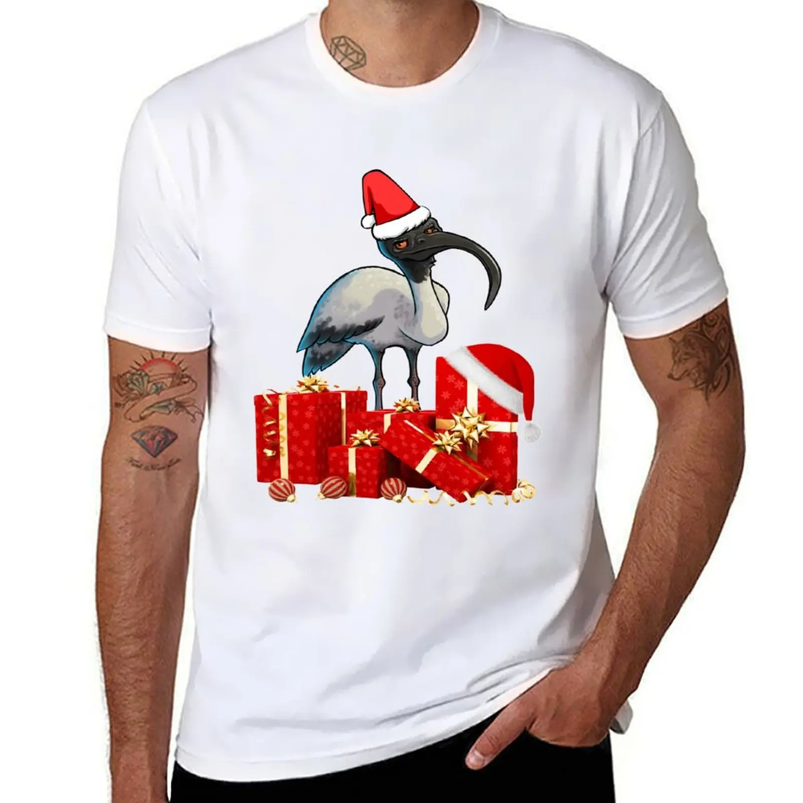Xmas Bin Chicken T-Shirt printed t shirts for man t shirt man cotton t shirt man casual T-shirt