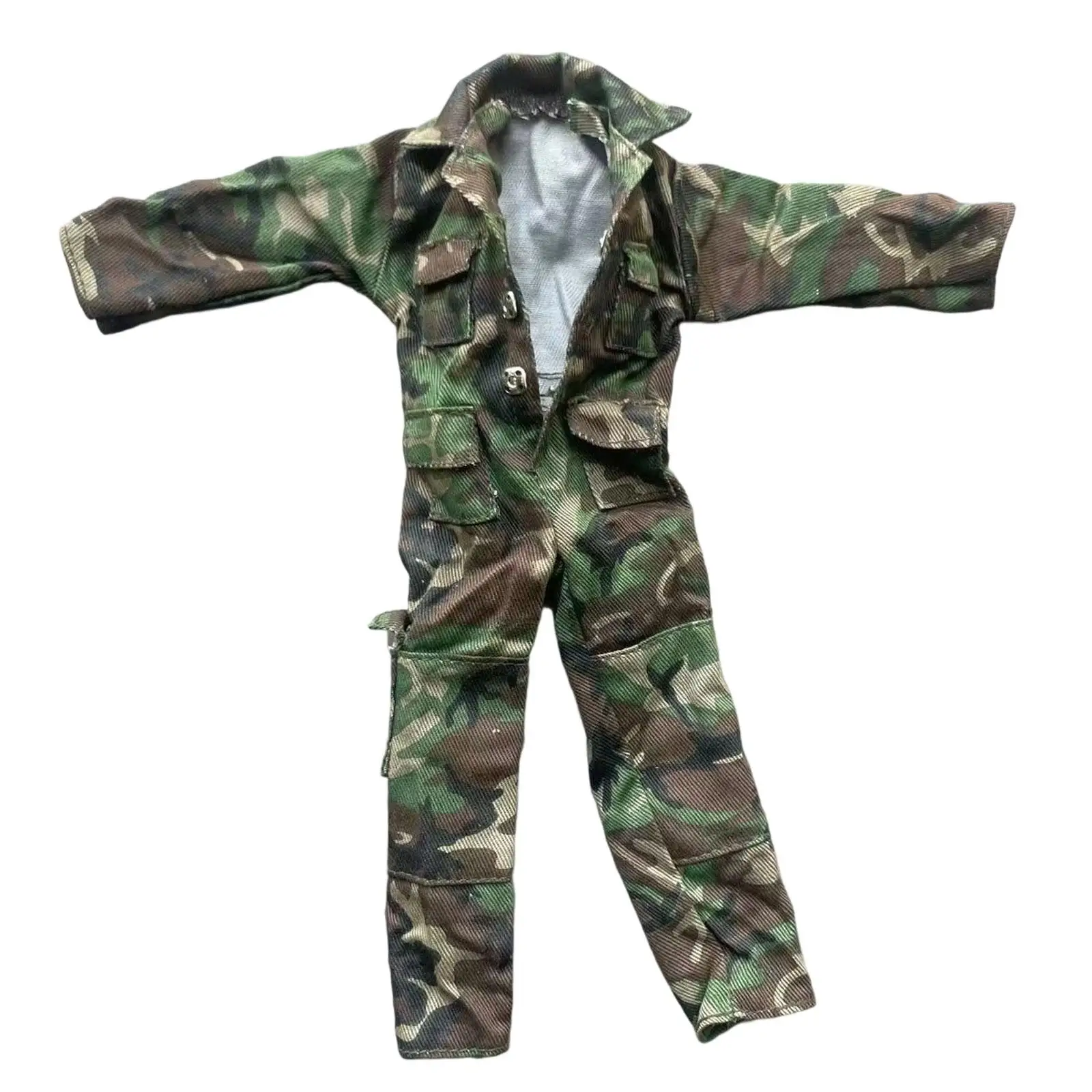 Vêtements de figurines d'action 1:6, vêtements miniatures, combinaison en tissu, uniforme de poupée, accessoires de Costume pour corps masculin de 12 pouces