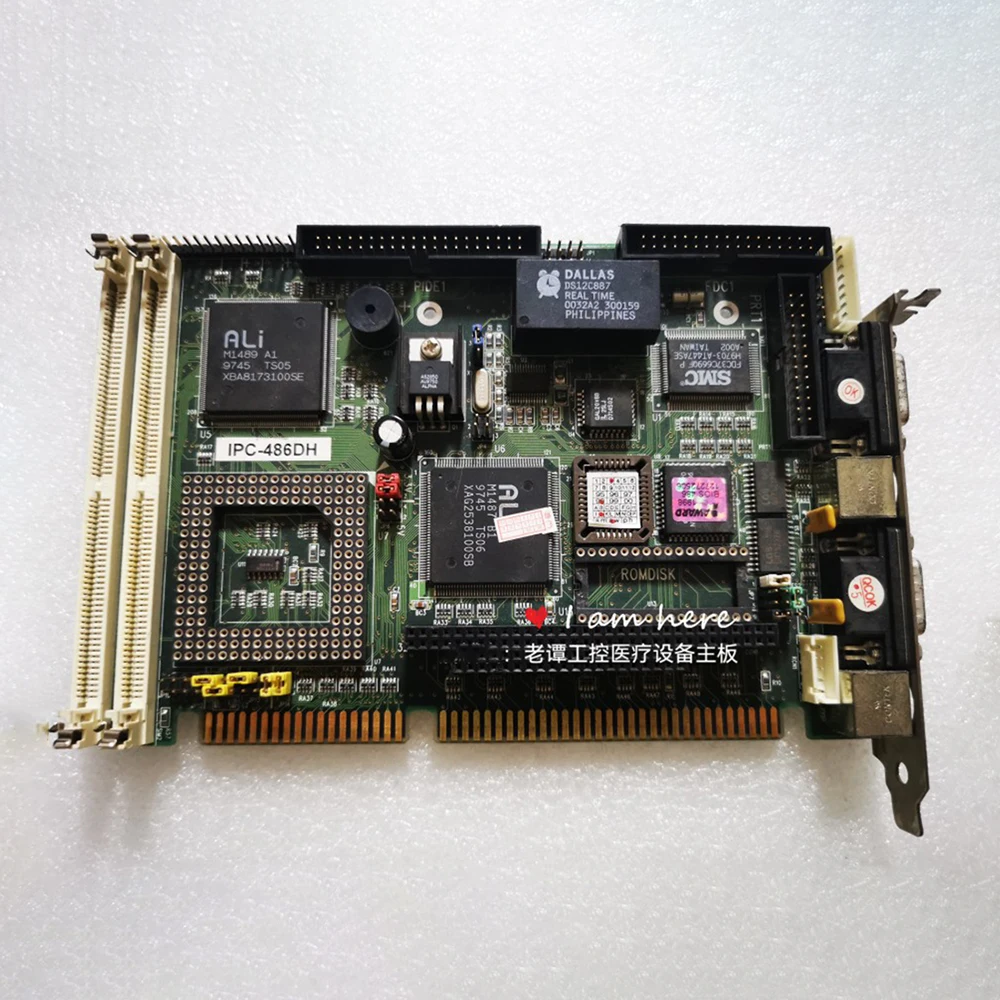 Original Disassembly Industrial Control Medical Equipment Motherboard E117895 IPC-486DH V1.0