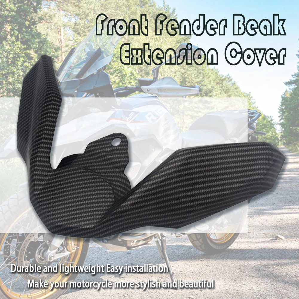 

Motocycle Carbon Look Front Beak Fairing Extension Wheel Extender Cover For BMW R1250GS R1200GS R 1200GS LC R 1250 GS 2019-2021