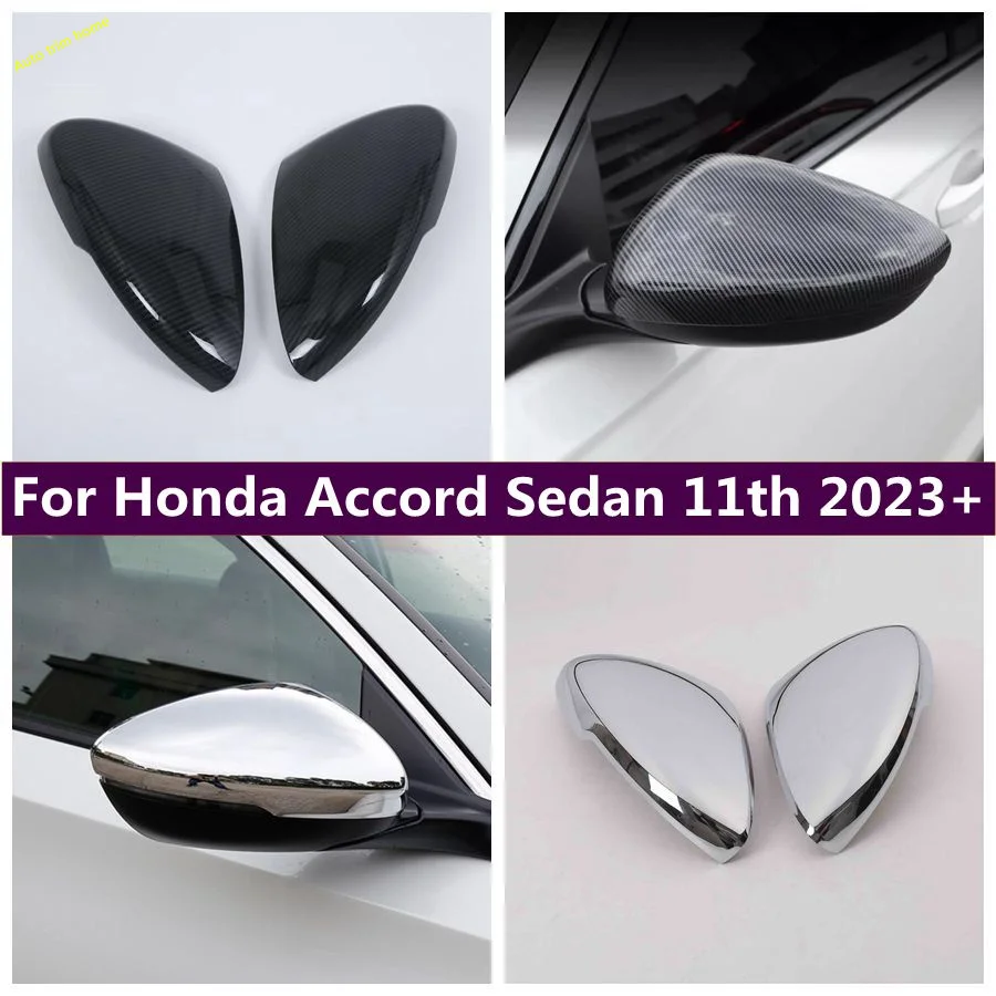 

Exterior Rear View Mirrors Protector Caps Cover Trim Car Back Up Mirrors For Honda Accord Sedan 11th 2023 2024 Car Accessories