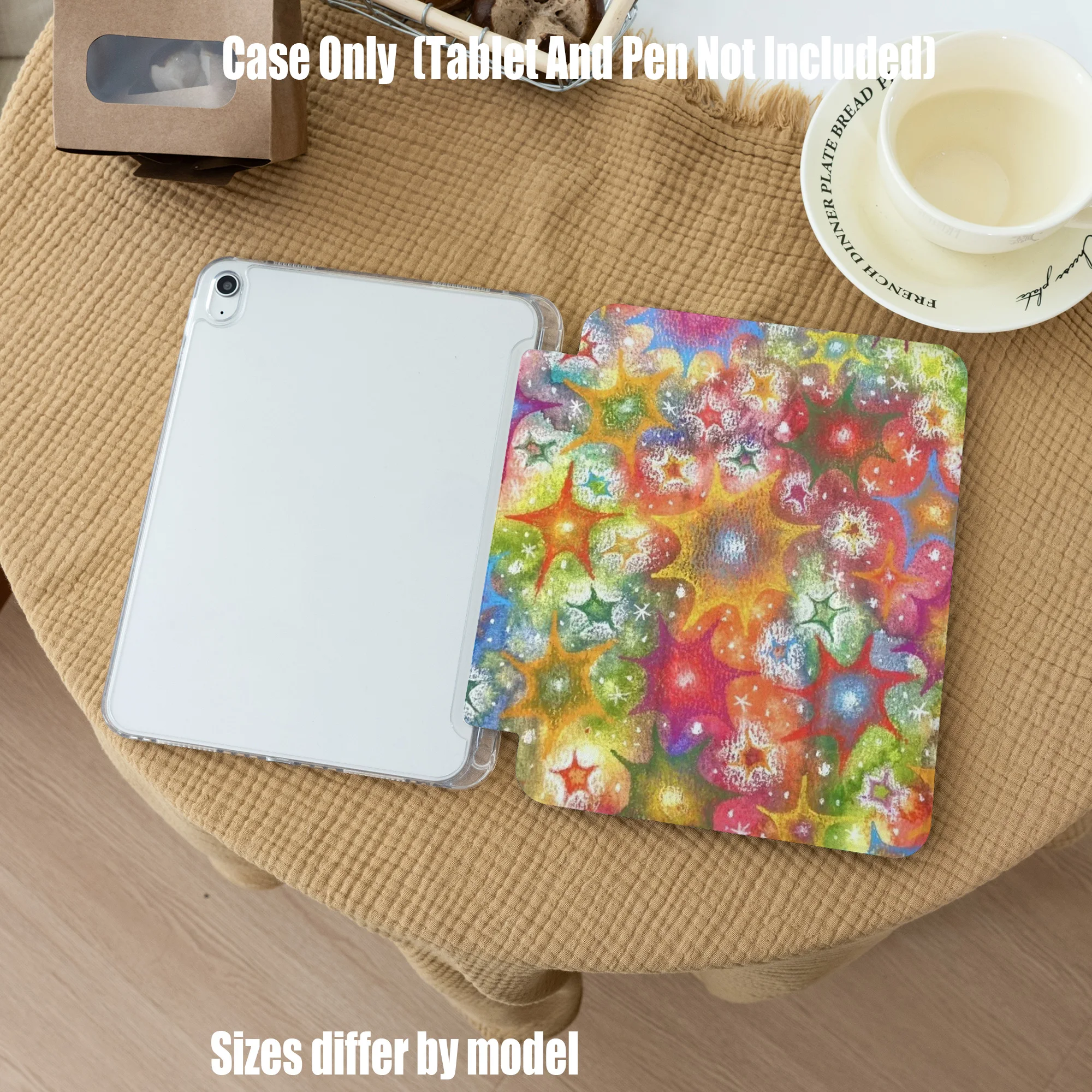 

Stylish Case For Apple iPad 10.9 10.2 Inch Air7 Pro 11 Mini Full Protection Soft Case With Elegant Colors Fit All iPad Models
