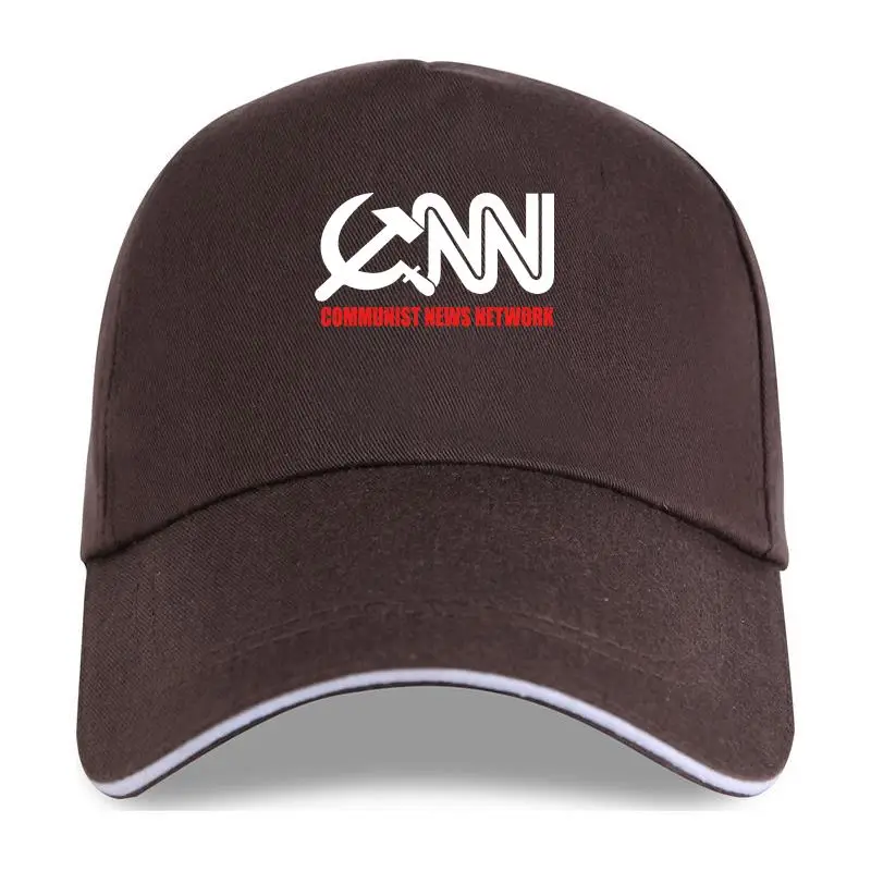 2022 Cnn Communist News Networking Funny Tabloid Fake Corporate Media Trump Fraud Cotton Baseball cap Men  Summer