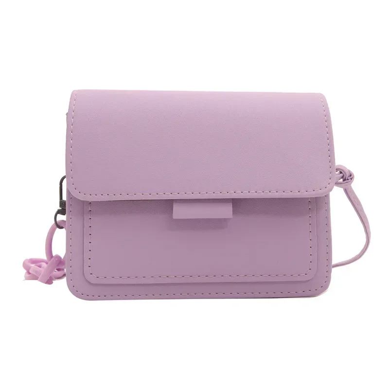 Primavera 2024 nova moda feminina crossbody bolsa de ombro simples para telefones celulares