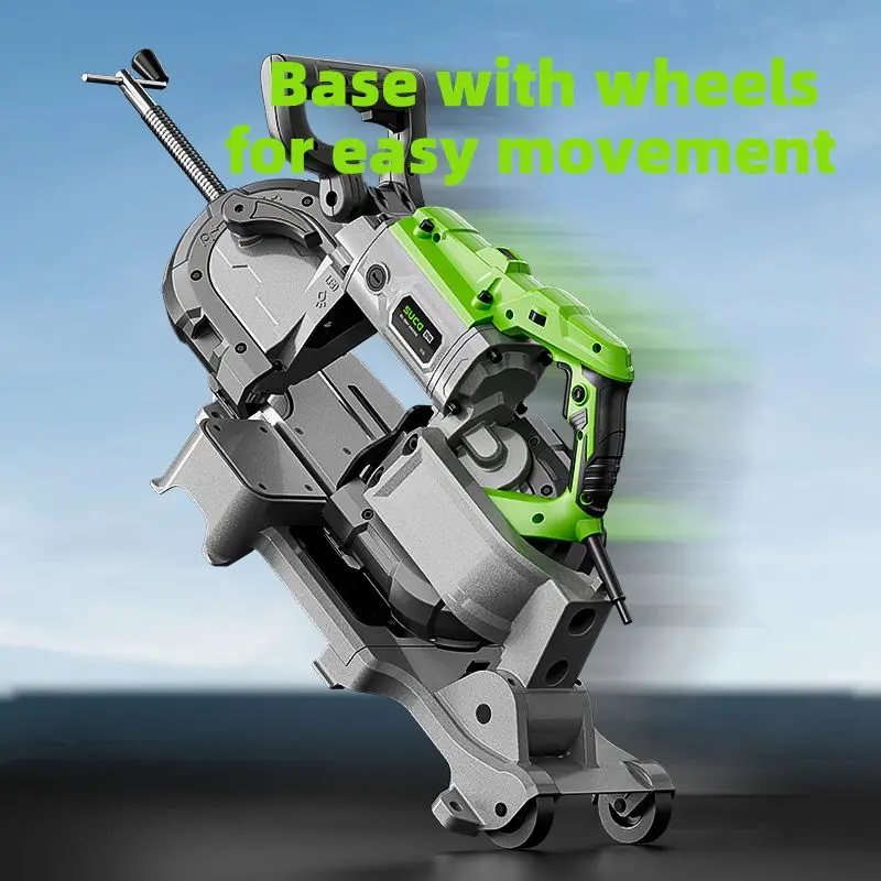 SUCA SC-2501 Piccola macchina da taglio per metalli con sega a nastro verticale portatile completamente automatica