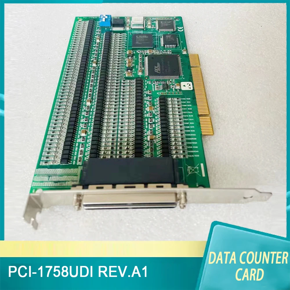 PCI-1758UDI REV.A1 128-Channel I/O IO Card Data Capture Card For Advantech